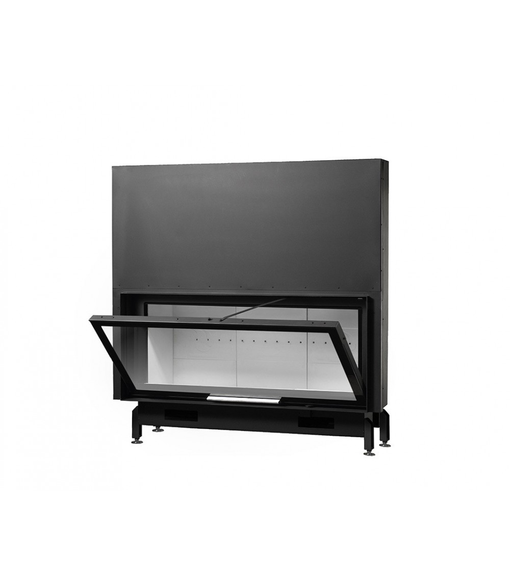 Insert cheminées à bois MB 160 CM porte guillotine 21 kW + 8 bouches — free download